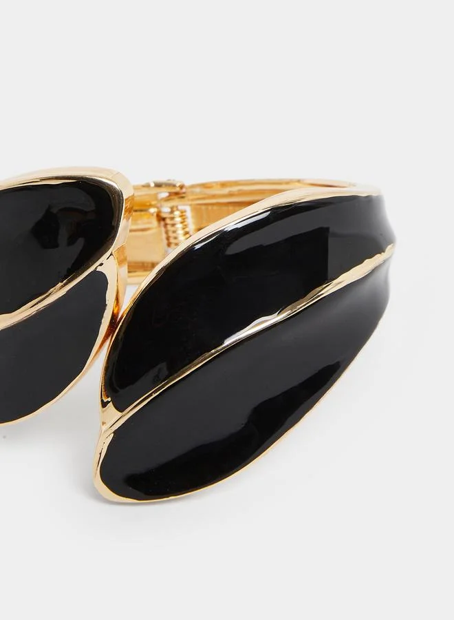 ستايلي سوار كاف بتصميم ورقة شجر